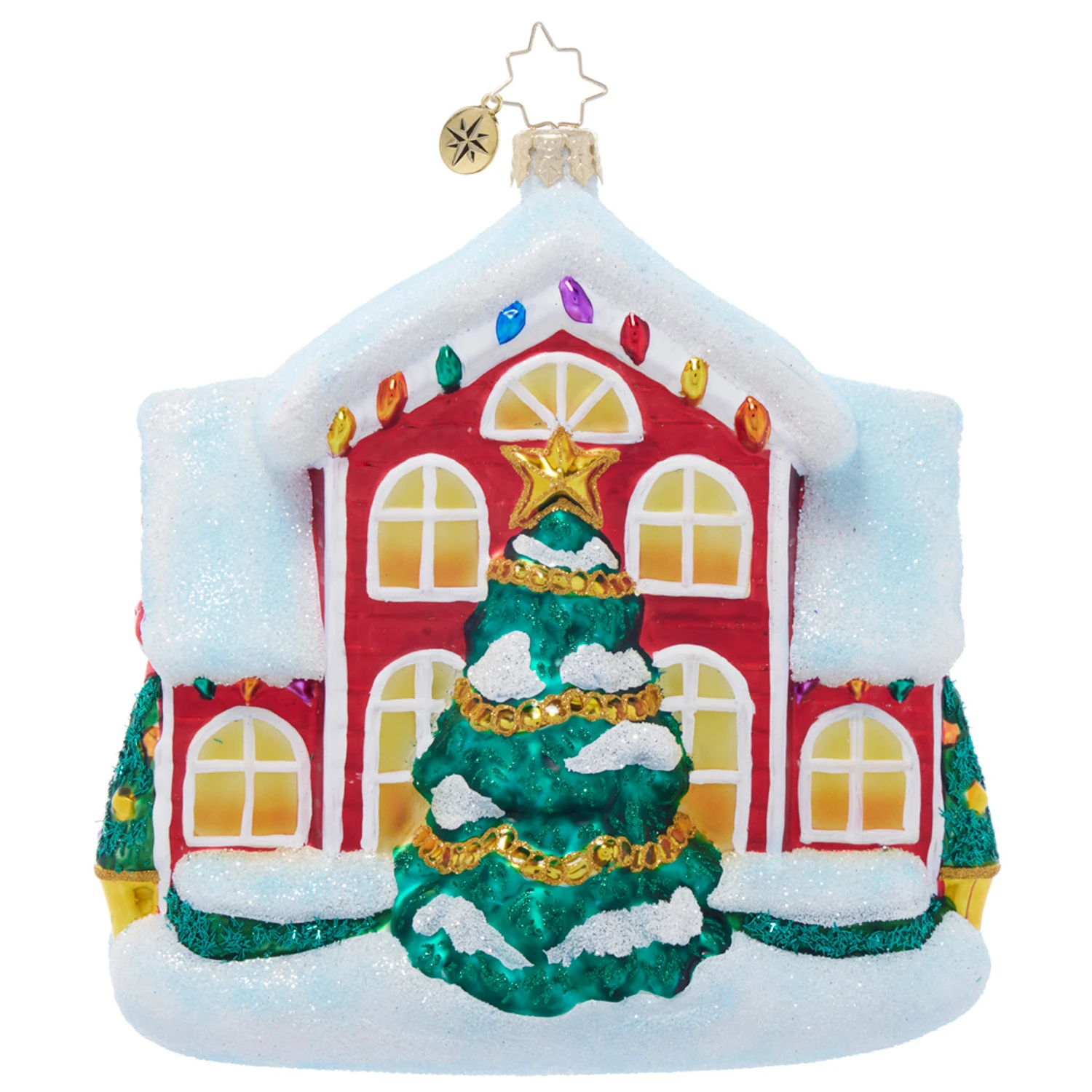 Christopher Radko A New Holiday Home Glass Christmas Ornament 1022055 4 Christopher Radko A New Holiday Home Glass Christmas Ornament 1022055 - Image 2