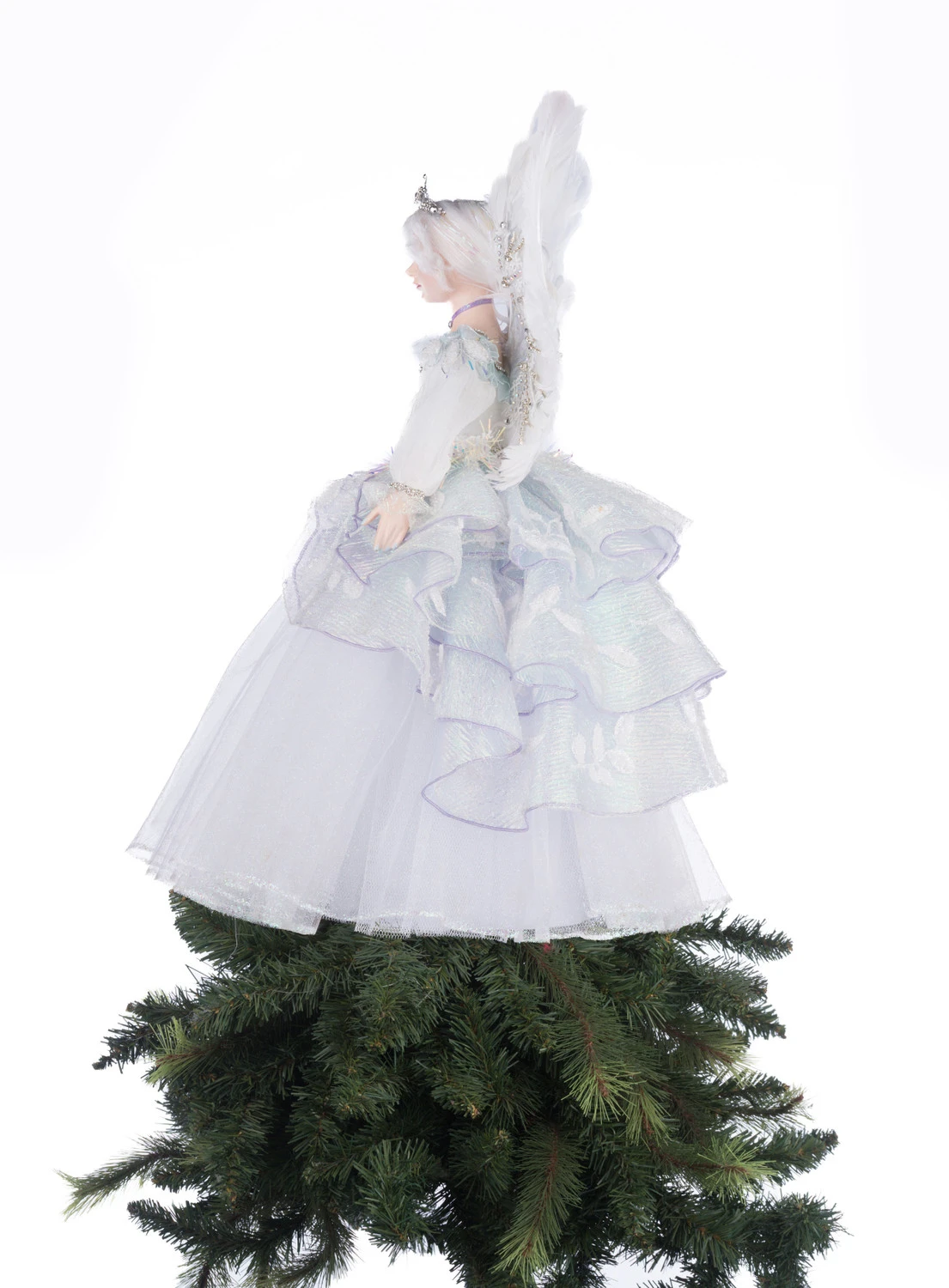 Katherine's Collection 21" Crystalline Angel Christmas Tree Topper 28-428290 9 Katherine's Collection 21" Crystalline Angel Christmas Tree Topper 28-428290 - Image 7