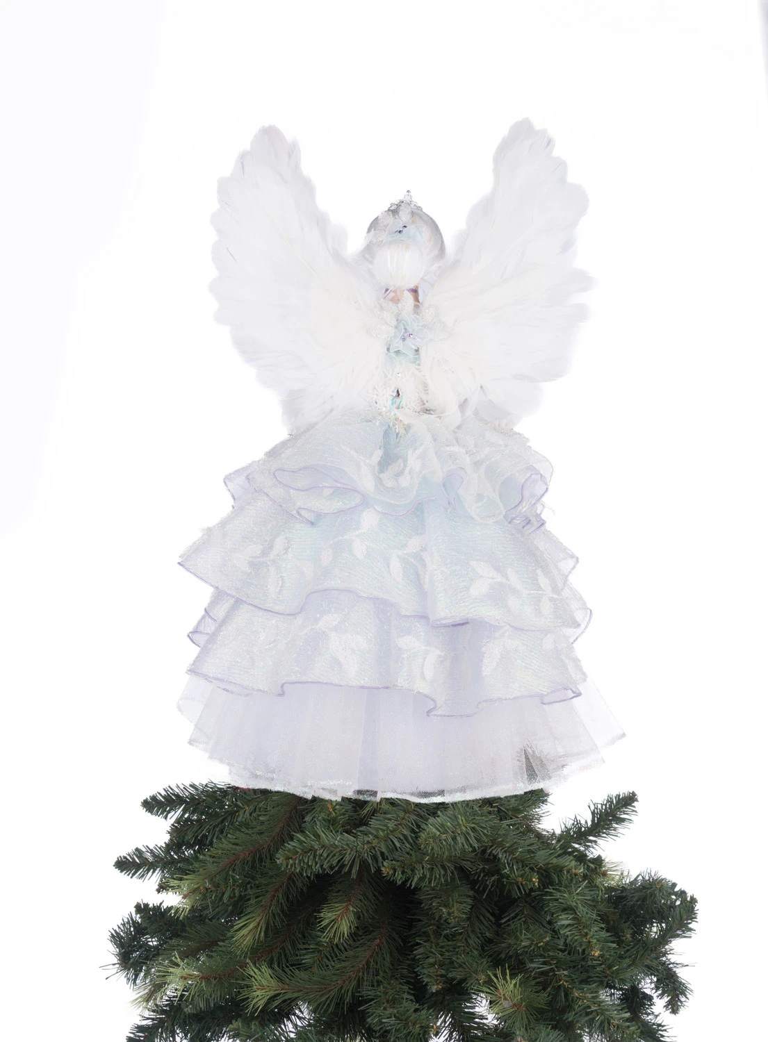 Katherine's Collection 21" Crystalline Angel Christmas Tree Topper 28-428290 8 Katherine's Collection 21" Crystalline Angel Christmas Tree Topper 28-428290 - Image 6