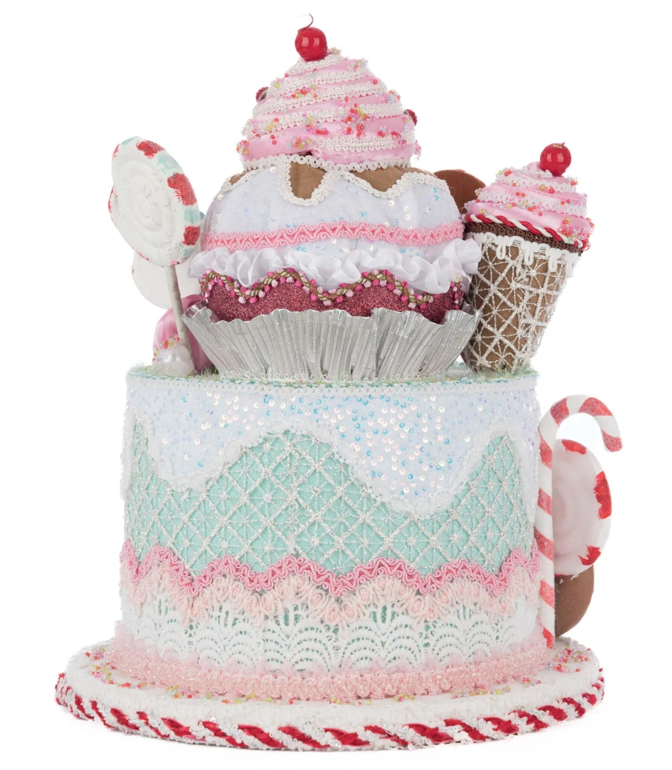 Katherine's Collection 14.5" Sweet Delights Christmas Tree Topper 28-528728 4 Katherine's Collection 14.5" Sweet Delights Christmas Tree Topper 28-528728 - Image 2