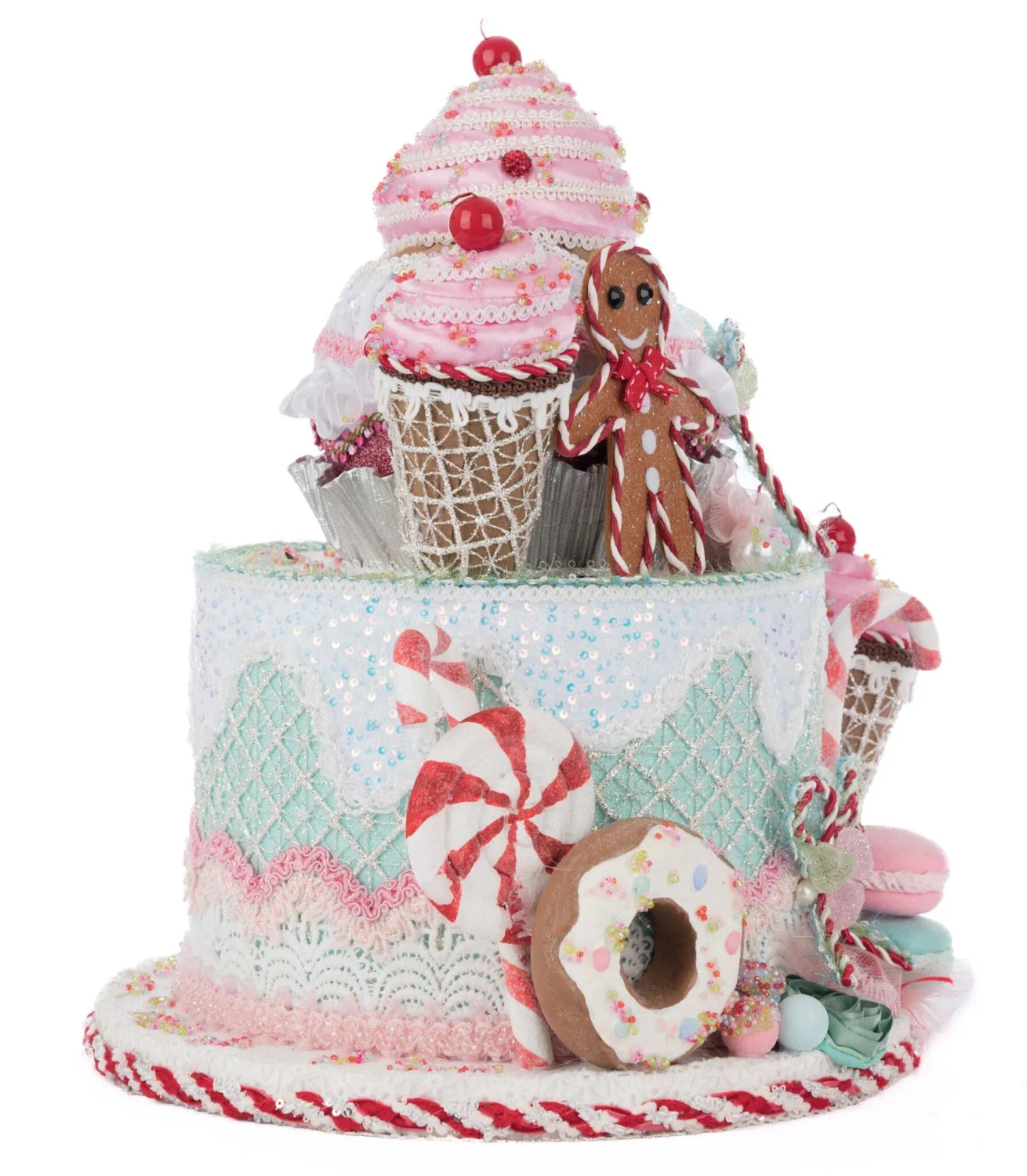 Katherine's Collection 14.5" Sweet Delights Christmas Tree Topper 28-528728 6 Katherine's Collection 14.5" Sweet Delights Christmas Tree Topper 28-528728 - Image 4