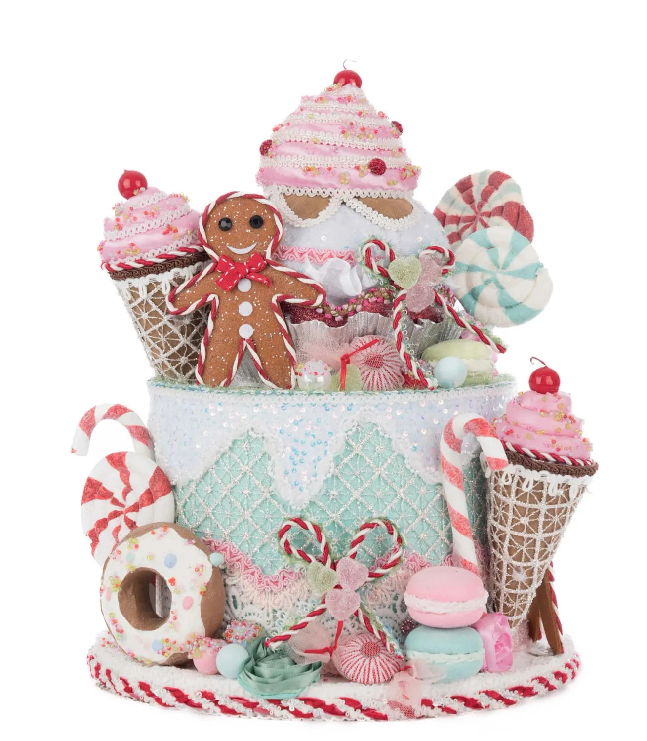 Katherine's Collection 14.5" Sweet Delights Christmas Tree Topper 28-528728 3 Katherine's Collection 14.5" Sweet Delights Christmas Tree Topper 28-528728