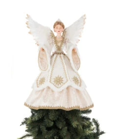 Katherine's Collection 21.5" Bells Of Brilliance Arabelle Angel Christmas Tree Topper 28-528755