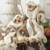 Raz 15.25" Winter White Holy Family Christmas Nativity Scene 4010660 1 Raz 15.25" Winter White Holy Family Christmas Nativity Scene 4010660 -The Christmas Shop 4010660 90210.1663593059