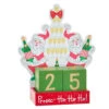 Raz 8.25" Santa's Champagne Tree Christmas Countdown Blocks 4216286 2 Raz 8.25" Santa's Champagne Tree Christmas Countdown Blocks 4216286 -The Christmas Shop 4216286 28417.1648760106