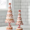 Raz 15" Gingerbread And Peppermint Trees Set Of 2 4316092 2 Raz 15" Gingerbread And Peppermint Trees Set Of 2 4316092 -The Christmas Shop 4316092 PPT sub 36697.1741120902