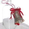 Raz 4" Gold Glitter Silver Bell Glass Christmas Ornament 4320918 2 Raz 4" Gold Glitter Silver Bell Glass Christmas Ornament 4320918 -The Christmas Shop 4320918 38639.1683833731