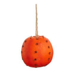 Raz 4" Pomander Orange With Cloves Christmas Ornament 4402441