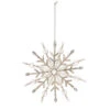 Raz 7.5" Large Jeweled Silver Snowflake Christmas Ornament 4403602 -The Christmas Shop 4403602 87555.1722374199