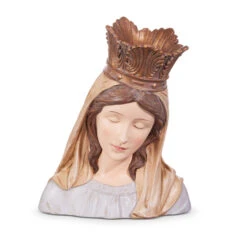 Raz 9.75" Virgin Mary Bust Christmas Figure 4411310 5 Raz 9.75" Virgin Mary Bust Christmas Figure 4411310 -The Christmas Shop 4411310 51255.1721838182