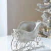 Raz 14" Champagne Ribbed Sleigh Christmas Decoration 4411344 -The Christmas Shop 4411344 CPW sub 13334.1714073643
