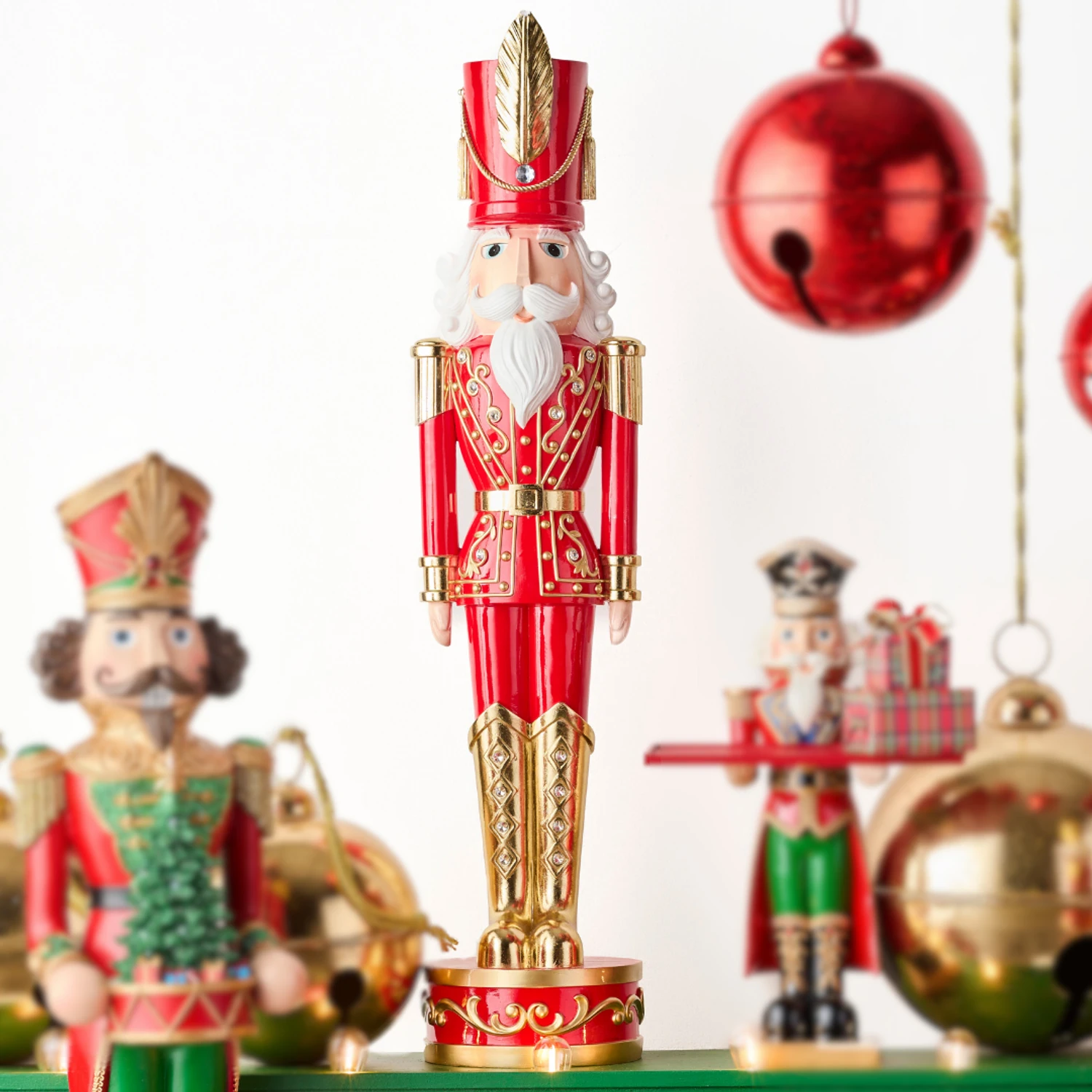 Raz 48" Large Red And Gold Traditional Nutcracker Christmas Figure 4511667 3 Raz 48" Large Red And Gold Traditional Nutcracker Christmas Figure 4511667