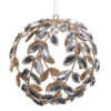 Raz 4.5" Clear Jeweled Vine Ball Christmas Ornament 4513552 -The Christmas Shop 4513552 83586.1743620731