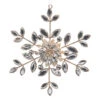 Raz 6" Jewel And Brooch Snowflake Christmas Ornament 4513588 -The Christmas Shop 4513588 63337.1755652296