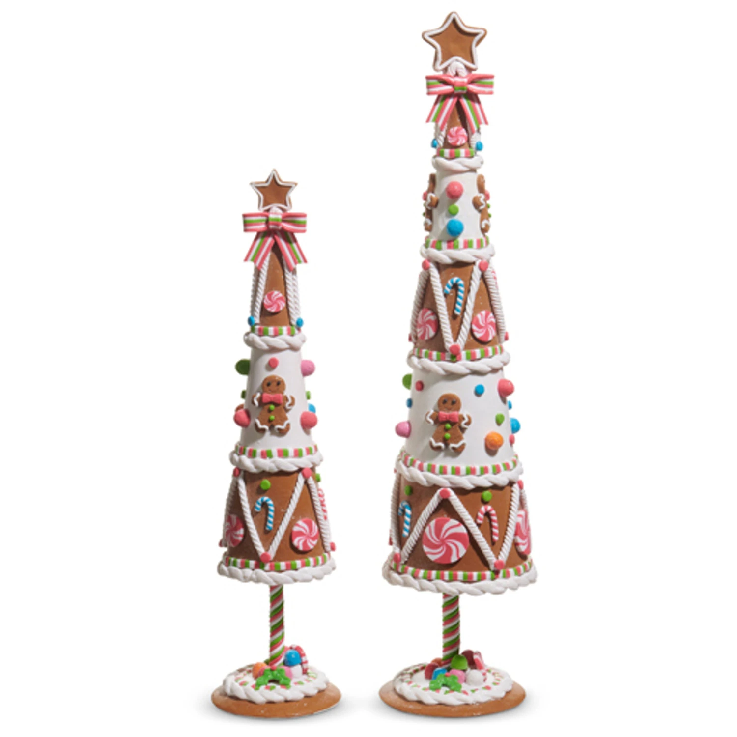 Raz 23" Large Gingerbread Trees Christmas Decoration 4515547 4 Raz 23" Large Gingerbread Trees Christmas Decoration 4515547 - Image 2