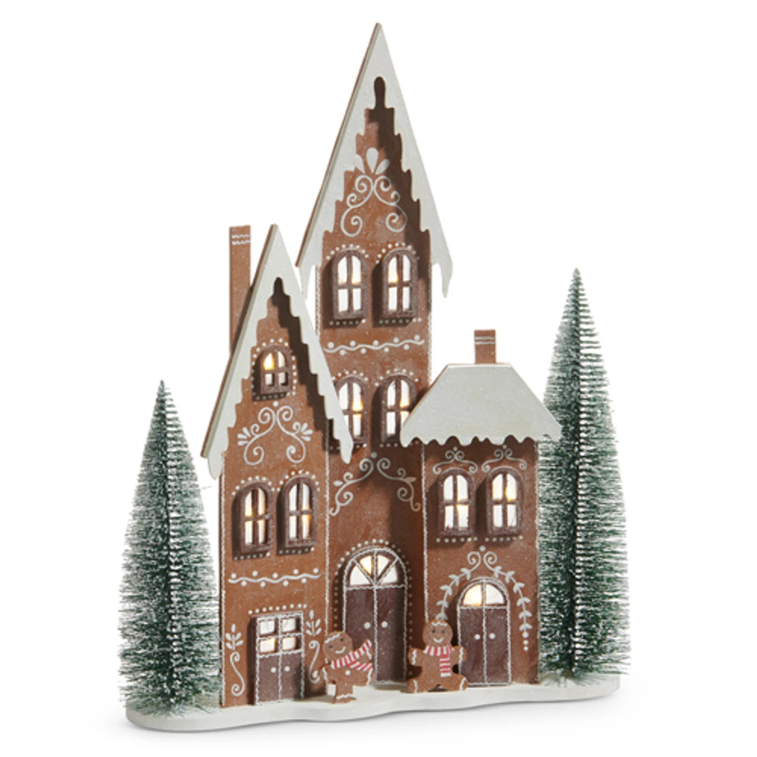 Raz 19.75" Lighted Gingerbread Village Christmas Decoration 4516272 3 Raz 19.75" Lighted Gingerbread Village Christmas Decoration 4516272