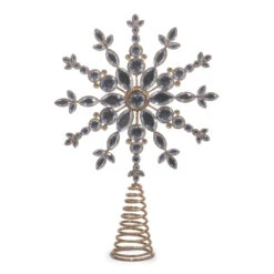 Raz 12" Jeweled Star Christmas Tree Topper 4516291