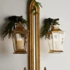Raz 18" Set Of 2 Gold Lanterns Christmas Decoration 4517015 -The Christmas Shop 4517015 set 94761.1747323656