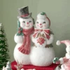 Raz 10.25" The Magic Of Christmas Snow Couple Christmas Figure 4519048 1 Raz 10.25" The Magic Of Christmas Snow Couple Christmas Figure 4519048 -The Christmas Shop 4519048 edit 22390.1747333816