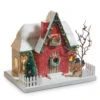 Raz 11.5" Lighted The Magic Of Christmas House Decoration 4519182 -The Christmas Shop 4519182 95229.1747666775