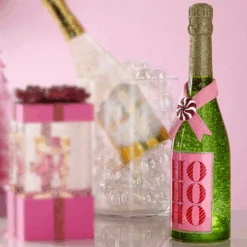 Raz 12.25" Bottled Christmas Cheer Water Globe Lantern Decoration 4519267