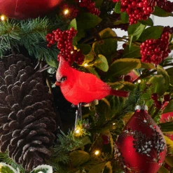 Raz 5" Lighted Cardinal Clip On Christmas Ornament 4520904