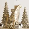 Raz 13" Silver Sequin Trees Christmas Decoration 4524504 -The Christmas Shop 4524504 edit 68679.1748463132