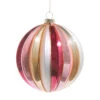 Raz 5" Shades Of Pink Ribbed Ball Glass Christmas Ornament 4524901 -The Christmas Shop 4524901 30325.1748986593