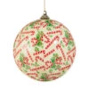 Raz 4" Candy Cane Ball Christmas Ornament 4532883 -The Christmas Shop 4532883 41002.1749675370