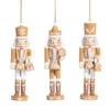 Raz 6" Set Of 3 Gingerbread Nutcracker Christmas Ornament 4533313 -The Christmas Shop 4533313 28382.1749739356