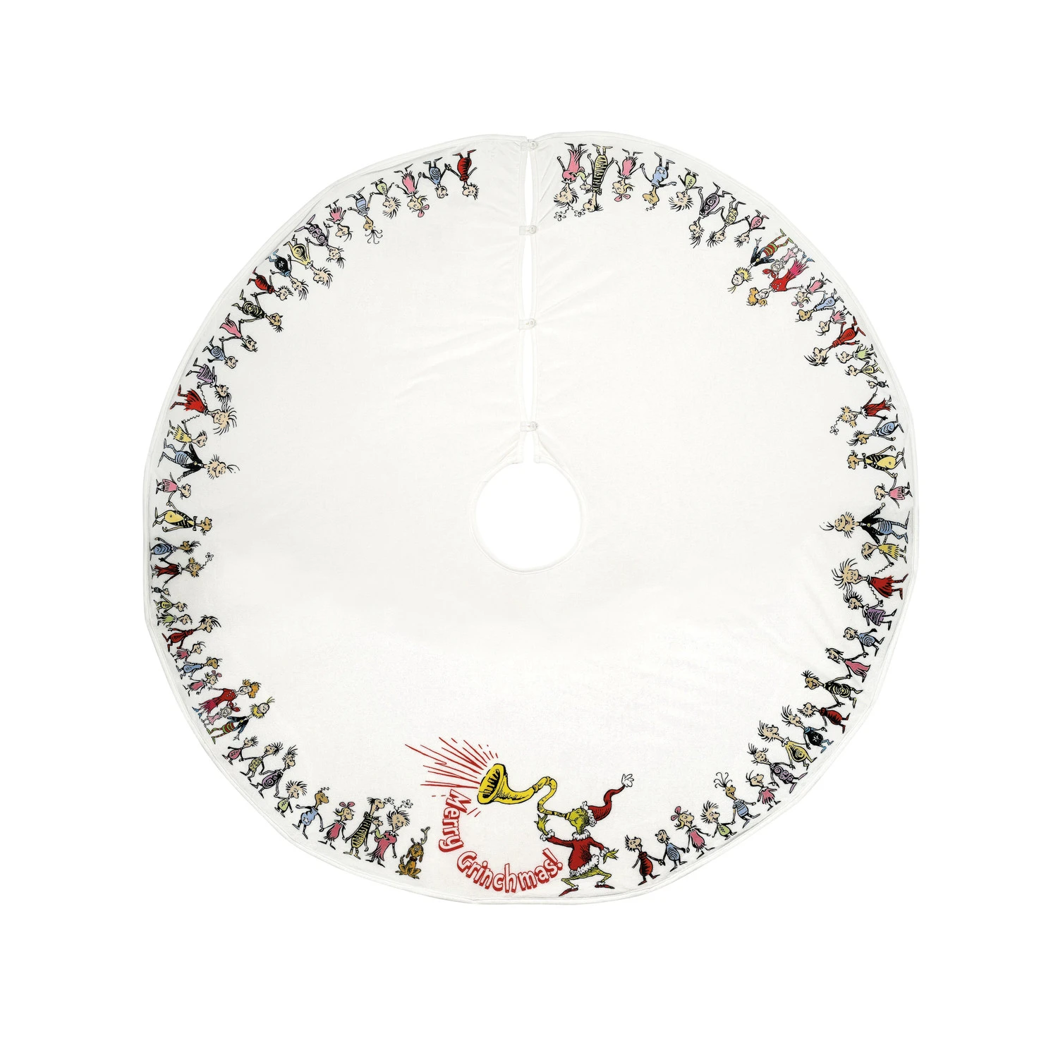 Department 56 Merry Grinchmas Christmas Trees Skirt 6015836 4 Department 56 Merry Grinchmas Christmas Trees Skirt 6015836 - Image 2