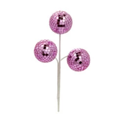 Raz 10" Pink Disco Ball Christmas Tree Spray F4432739