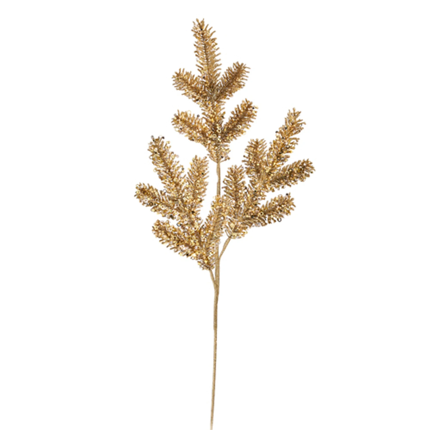 Raz 30" Glittered Gold Pine Christmas Tree Spray F4441724 3 Raz 30" Glittered Gold Pine Christmas Tree Spray F4441724