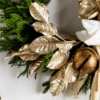 Raz 27" Gold Magnolia Leaf Stem Christmas Tree Accessory F4509619 1 Raz 27" Gold Magnolia Leaf Stem Christmas Tree Accessory F4509619 -The Christmas Shop F4509619 edit 22974.1751380788