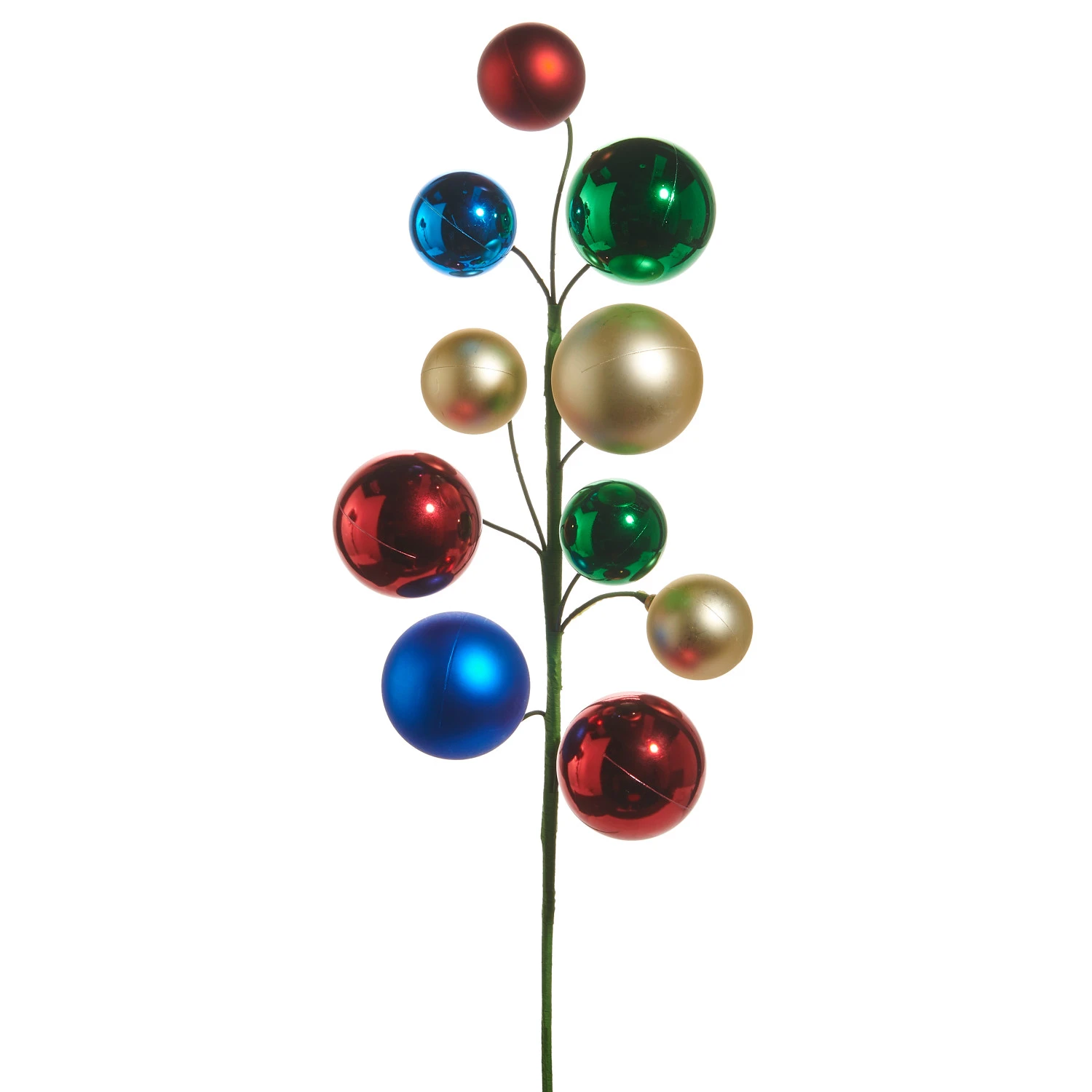 Raz 26" Multicolor Ball Christmas Tree Spray F4532773 3 Raz 26" Multicolor Ball Christmas Tree Spray F4532773