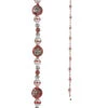Raz Eric Cortina 6' Red And Silver Reflector Glass Christmas Tree Garland G4353160 2 Raz Eric Cortina 6' Red And Silver Reflector Glass Christmas Tree Garland G4353160 -The Christmas Shop G4353160 62283.1710357737