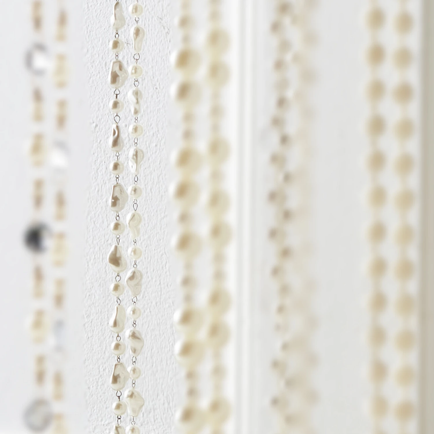 Raz 6' Pearl Christmas Tree Garland G4516241 3 Raz 6' Pearl Christmas Tree Garland G4516241