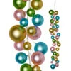 Raz 4' Pastel Pearlescent Easter Ball Garland G4532757 1 Raz 4' Pastel Pearlescent Easter Ball Garland G4532757 -The Christmas Shop G4532757 83413.1739304797