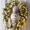 Raz 16" Whimsical Snowman Head Christmas Tree Topper 4416350 -The Christmas Shop L4337015 L4037022 L24 sub 84005.1721336291