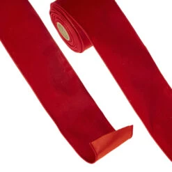 Raz 4" Red Velvet Wired Christmas Ribbon R4371811 5 Raz 4" Red Velvet Wired Christmas Ribbon R4371811 -The Christmas Shop R4371811 05980.1688071038