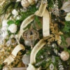 Raz 2.5" Cream Velvet Wired Christmas Ribbon R4371820 -The Christmas Shop R4371820 edit 98985.1688071442