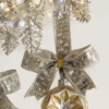 Raz 1.5" Silver Jeweled Wired Christmas Ribbon R4527746 -The Christmas Shop R4527746 edit 30748.1752004257
