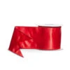 Raz 4" Red Satin Wired Christmas Ribbon R4571846 1 Raz 4" Red Satin Wired Christmas Ribbon R4571846 -The Christmas Shop R4571846 04550.1752607273