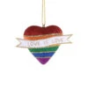 Cody Foster 2.25" Love Is Love Glass Christmas Ornament RO-3259-S -The Christmas Shop RO 3259 S 1 23822.1691443617