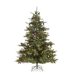 Raz 7.5' Forever Lit Green Big Sky Spruce Christmas Tree T4352009 -The Christmas Shop T4352009 1 73556.1686668711