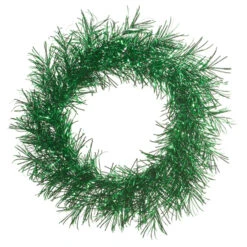 Raz 22" Green Tinsel Christmas Wreath W4402269