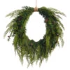 Raz 27" Oval Cedar And Mini Pinecone Real Feel Christmas Wreath W4511582 -The Christmas Shop W4511582 84068.1758052569
