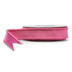 Raz 1" Pink Wired Christmas Ribbon XR4527726