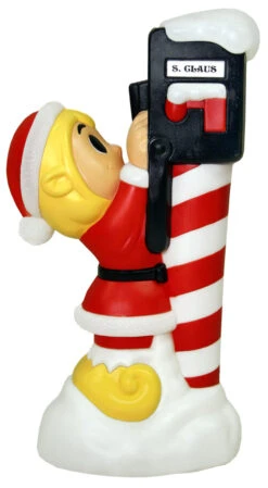 60" Santa And Elf 10 Piece Lighted Christmas Blow Mold Set -The Christmas Shop api3yndsw 19055.1646091899