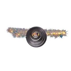 12.2" LED Lighted Warm White Silver Tinsel Star Christmas Tree Topper AD1022WW -The Christmas Shop apibf2lac 37700.1646091910